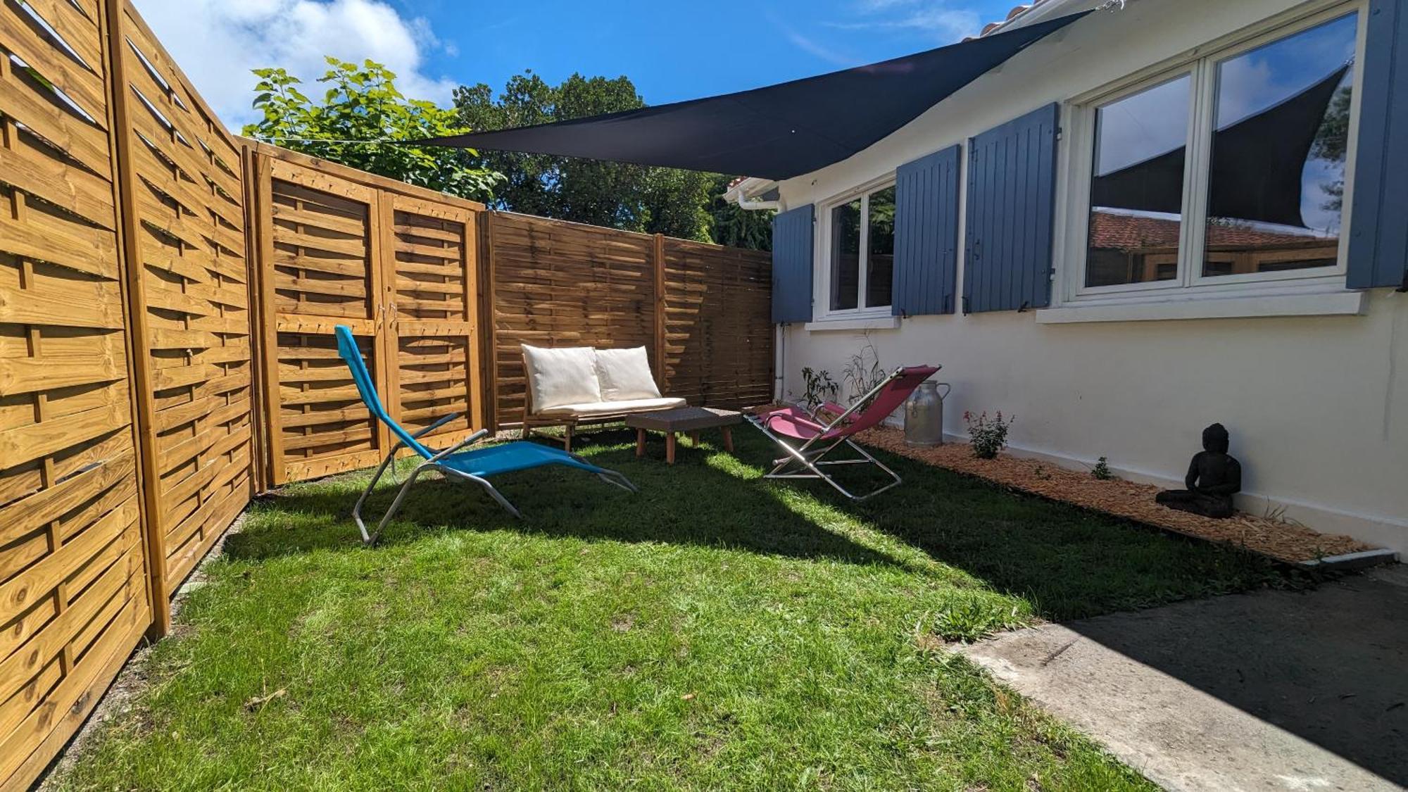 Andernos-Maison De Centre-Ville Avec Jardin Exteriér fotografie
